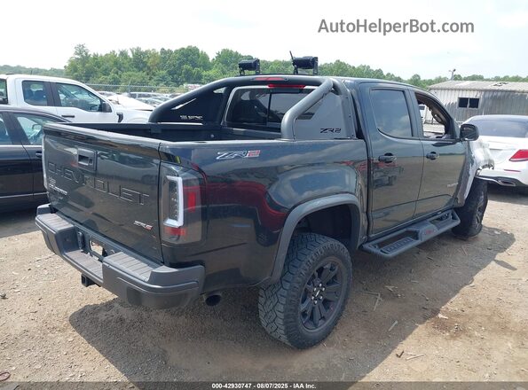 1GCGTEENXM1173192 2021 CHEVROLET COLORADO Black Tył prawy