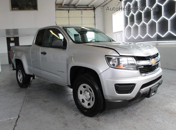 1GCHSAEA7L1209383 2020 CHEVROLET COLORADO Серебряный Передняя левая четверть