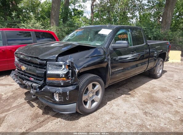 1GCVKREC6JZ369529 2018 CHEVROLET SILVERADO Black წინა ხედი