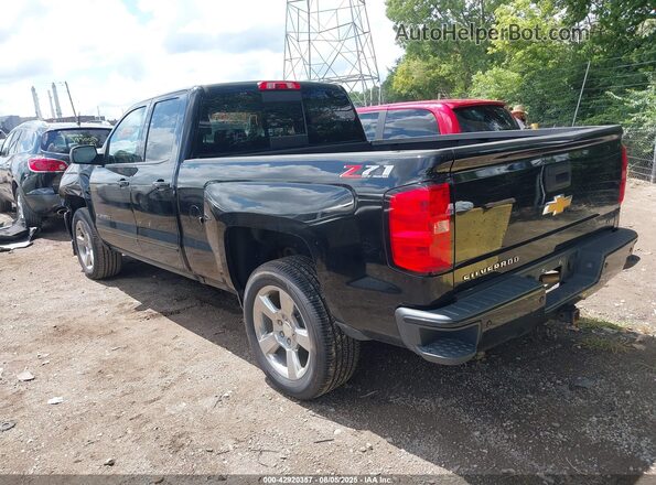 1GCVKREC6JZ369529 2018 CHEVROLET SILVERADO Black უკანა მარცხენა