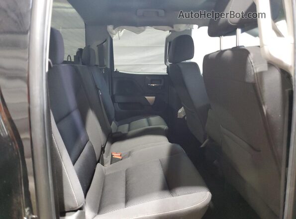 1GCVKREC8JZ334216 2018 CHEVROLET SILVERADO Черный Вид задних сидений