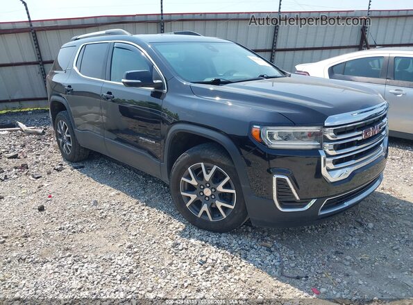 1GKKNKLS8MZ191059 2021 GMC ACADIA Черный Передняя правая четверть