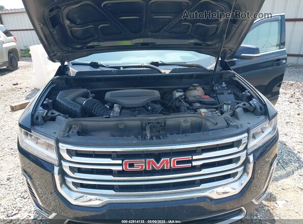 1GKKNKLS8MZ191059 2021 GMC ACADIA Черный Вид сзади