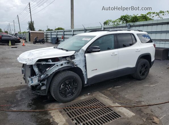 1GKKNLLS6MZ121632 2021 GMC ACADIA Белый Передняя левая четверть