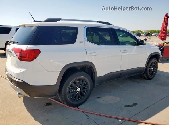 1GKKNMLS2JZ241820 2018 GMC ACADIA Белый Задняя правая четверть