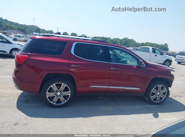 1GKKNXLS8JZ214588 2018 GMC ACADIA Red Vista interior de 360 grados