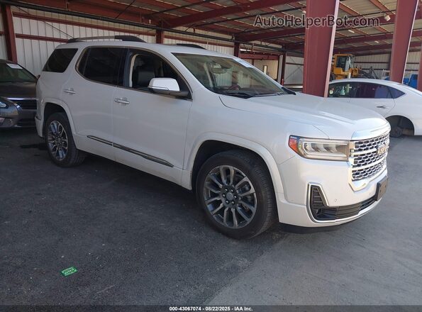 1GKKNXLS8MZ219214 2021 GMC ACADIA White Przód prawy