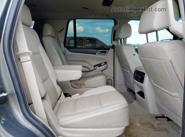 1GKS1CKJXJR107782 2018 GMC YUKON Зеленый Вид задней части салона