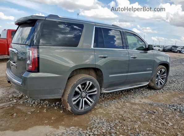 1GKS1CKJXJR107782 2018 GMC YUKON Зеленый Задняя правая четверть