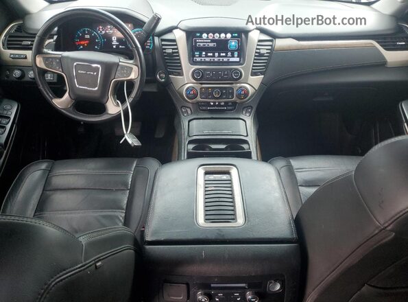 1GKS2CKJ7JR260004 2018 GMC YUKON Черный Вид панели приборов
