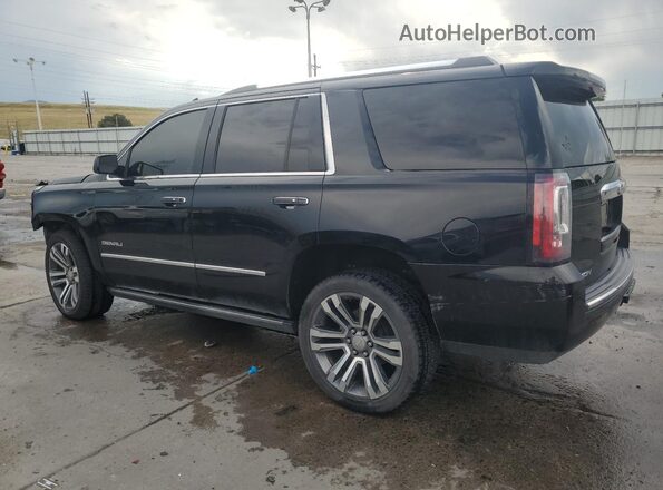 1GKS2CKJ7JR260004 2018 GMC YUKON Черный Задняя левая четверть