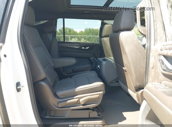 1GKS2JKTXNR264785 2022 GMC YUKON White Widok naklejki z numerem VIN