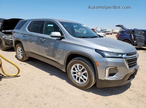 1GNESTKW2RJ139192 2024 CHEVROLET TRAVERSE Silver Delantero derecho