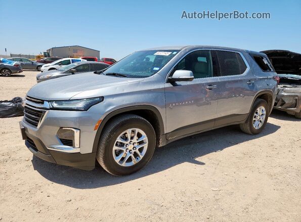 1GNESTKW2RJ139192 2024 CHEVROLET TRAVERSE Silver Vista tres cuartos delantera izquierda
