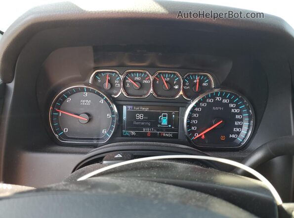 1GNSCGKC1JR194249 2018 CHEVROLET SUBURBAN Silver Սարքավորումների վահանակի տեսք