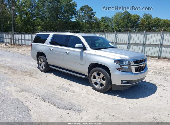 1GNSCHKC6LR123248 2020 CHEVROLET SUBURBAN Silver Front right