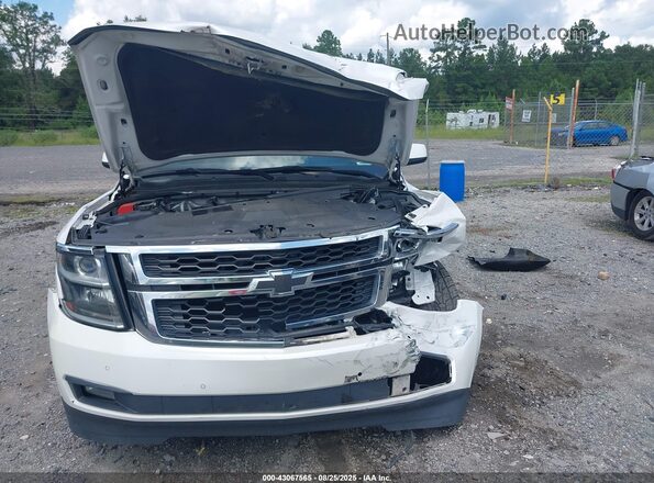 1GNSCHKC9GR200068 2016 CHEVROLET SUBURBAN Белый Вид панели приборов
