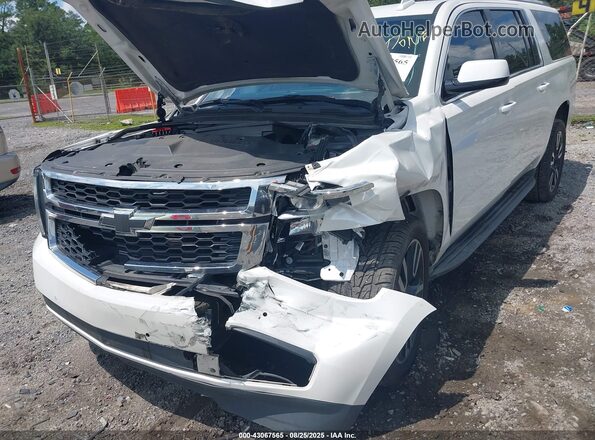 1GNSCHKC9GR200068 2016 CHEVROLET SUBURBAN Белый Вид спереди