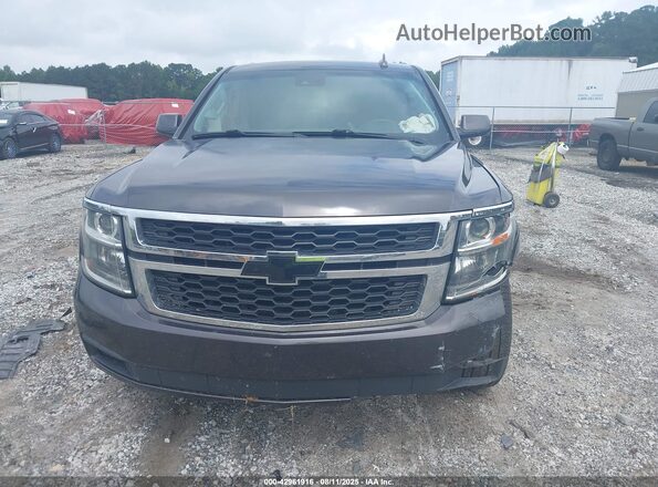 1GNSCHKC9JR143765 2018 CHEVROLET SUBURBAN Black Вид щитка приладів