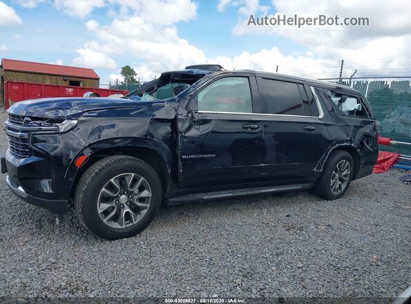 1GNSKCKD2NR285475 2022 CHEVROLET SUBURBAN Black Widok wnętrza 360 stopni