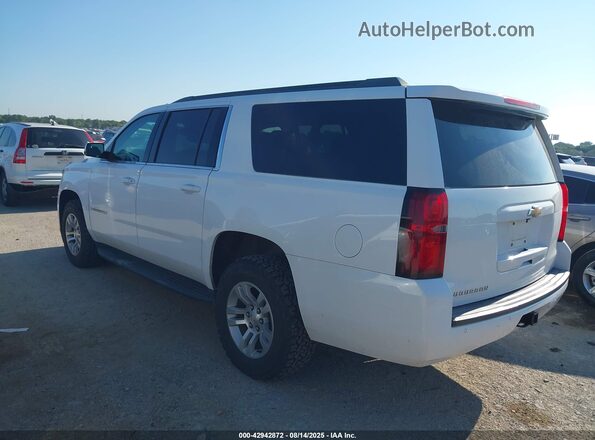 1GNSKGKC1JR137052 2018 CHEVROLET SUBURBAN White Հետևի ձախ