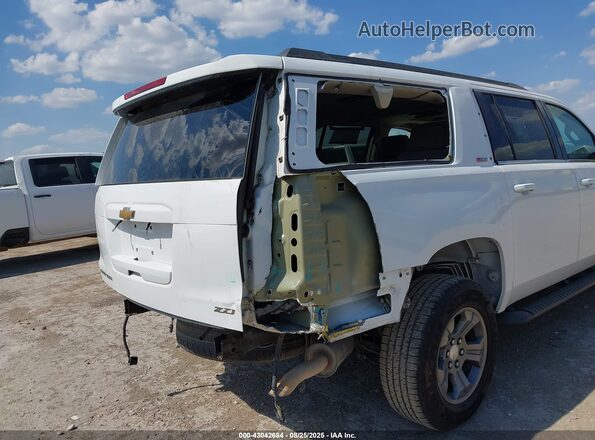 1GNSKHKC7JR309168 2018 CHEVROLET SUBURBAN White Vista frontal