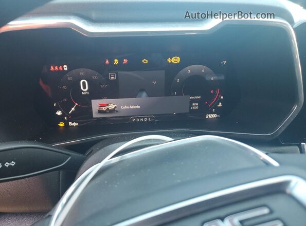 1GTP5BEK7R1130399 2024 GMC CANYON Silver Instrument cluster view