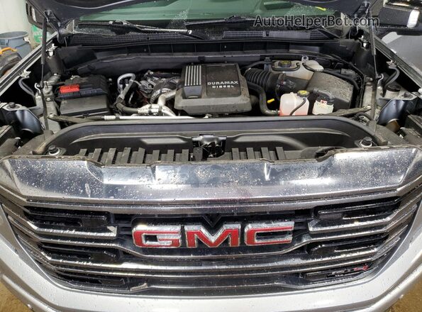 1GTUUEE83PZ323630 2023 GMC SIERRA Silver Սալոնի հետևի տեսք