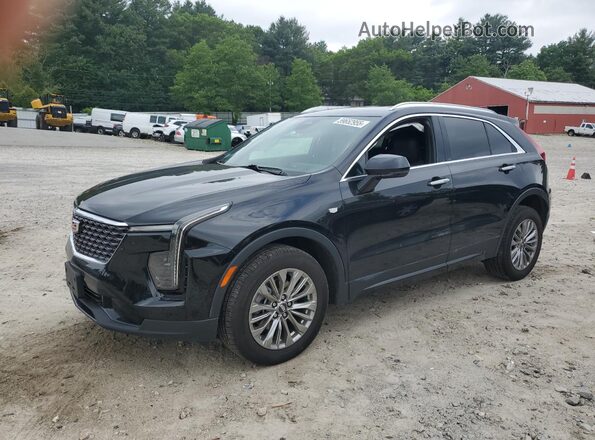 1GYFZDR41RF146411 2024 CADILLAC XT4 Black Առջևի ձախ երեք քառորդ տեսարան