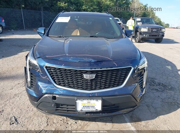 1GYFZFR47NF111491 2022 CADILLAC XT4 Синий Вид задней части салона