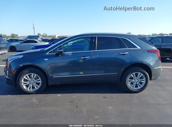 1GYKNAR45MZ178083 2021 CADILLAC XT5 Серый Панорамный вид салона 360°