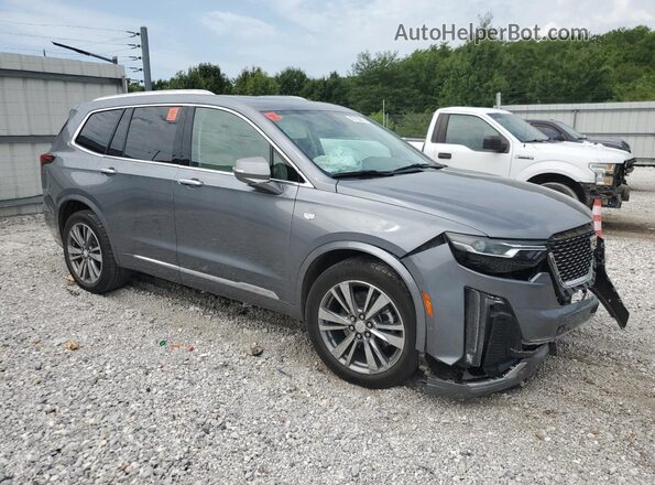 1GYKPCRS6MZ141015 2021 CADILLAC OTHER Серый Передняя правая четверть