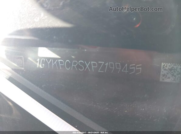 1GYKPCRSXPZ199455 2023 CADILLAC OTHER Серый Вид подкапотного пространства