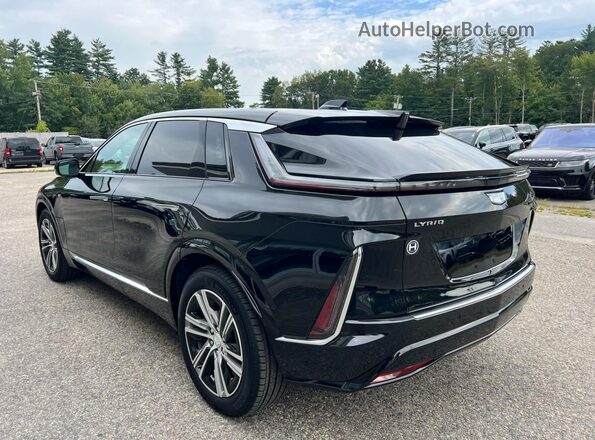 1GYKPPRLXRZ110762 2024 CADILLAC OTHER Black უკანა მარჯვენა