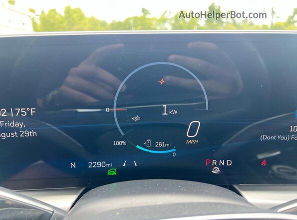 1GYKPPRLXRZ110762 2024 CADILLAC OTHER Black წინა პანელის ხედი