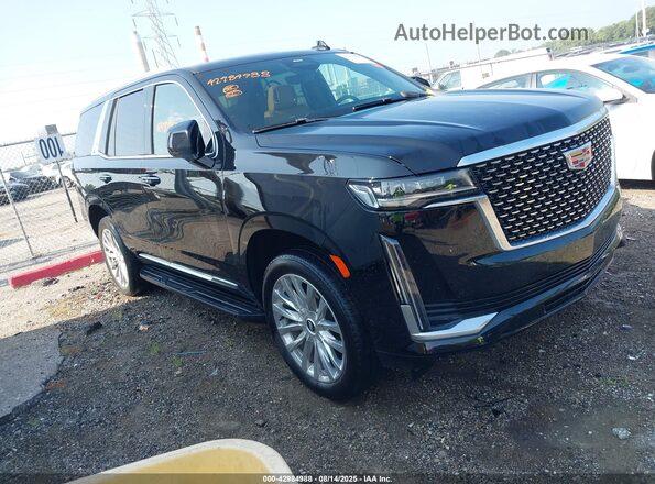 1GYS4BKL0PR156152 2023 CADILLAC ESCALADE Черный Передняя правая четверть
