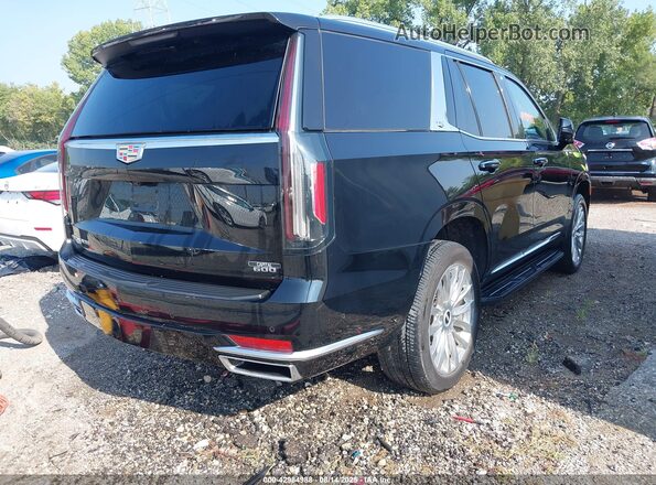 1GYS4BKL0PR156152 2023 CADILLAC ESCALADE Черный Задняя правая четверть