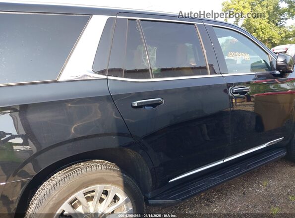 1GYS4BKL0PR156152 2023 CADILLAC ESCALADE Черный Вид задней части салона