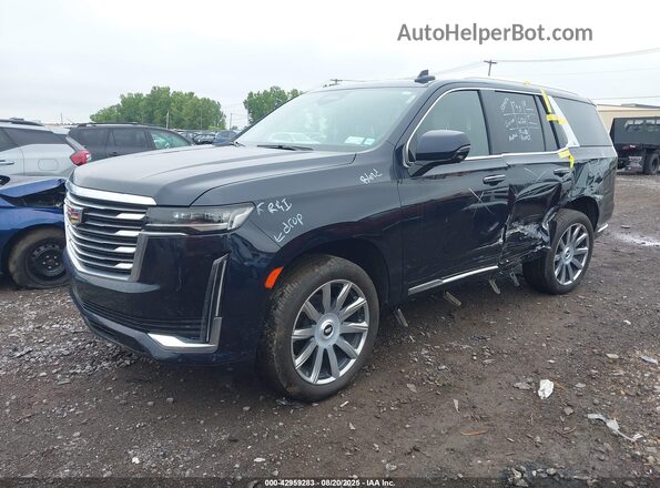 1GYS4DKL3PR327388 2023 CADILLAC ESCALADE Черный Передняя левая четверть