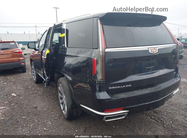 1GYS4DKL3PR327388 2023 CADILLAC ESCALADE Черный Задняя левая четверть