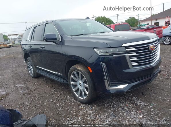 1GYS4DKL3PR327388 2023 CADILLAC ESCALADE Черный Передняя правая четверть