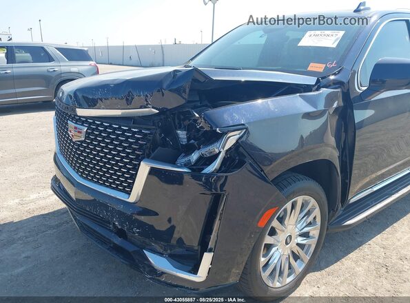 1GYS4KKL0PR107954 2023 CADILLAC ESCALADE Black Դիմացի տեսք