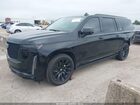 2023 Cadillac Escalade Esv 4wd Sport Platinum Черный vin: 1GYS4RKL9PR254640