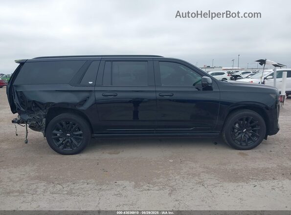 1GYS4RKL9PR254640 2023 CADILLAC ESCALADE Черный Панорамный вид салона 360°