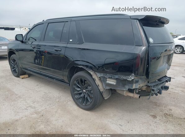 1GYS4RKL9PR254640 2023 CADILLAC ESCALADE Черный Задняя левая четверть
