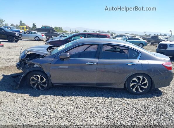 1HGCR2F84GA122846 2016 HONDA ACCORD Серый 