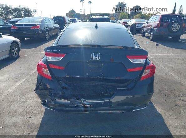 1HGCV1F13JA059092 2018 HONDA ACCORD Черный 