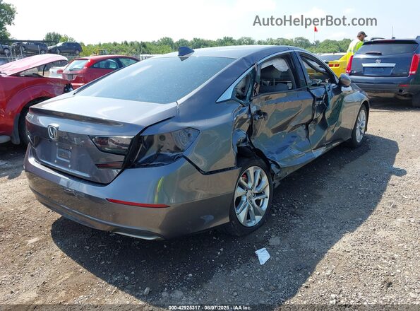 1HGCV1F13JA258322 2018 HONDA ACCORD Gray Հետևի աջ