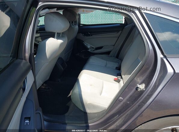 1HGCV1F13JA258322 2018 HONDA ACCORD Gray VIN կոդի պիտակի տեսք