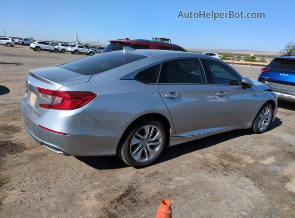 1HGCV1F18JA094842 2018 HONDA ACCORD Серебряный Задняя правая четверть
